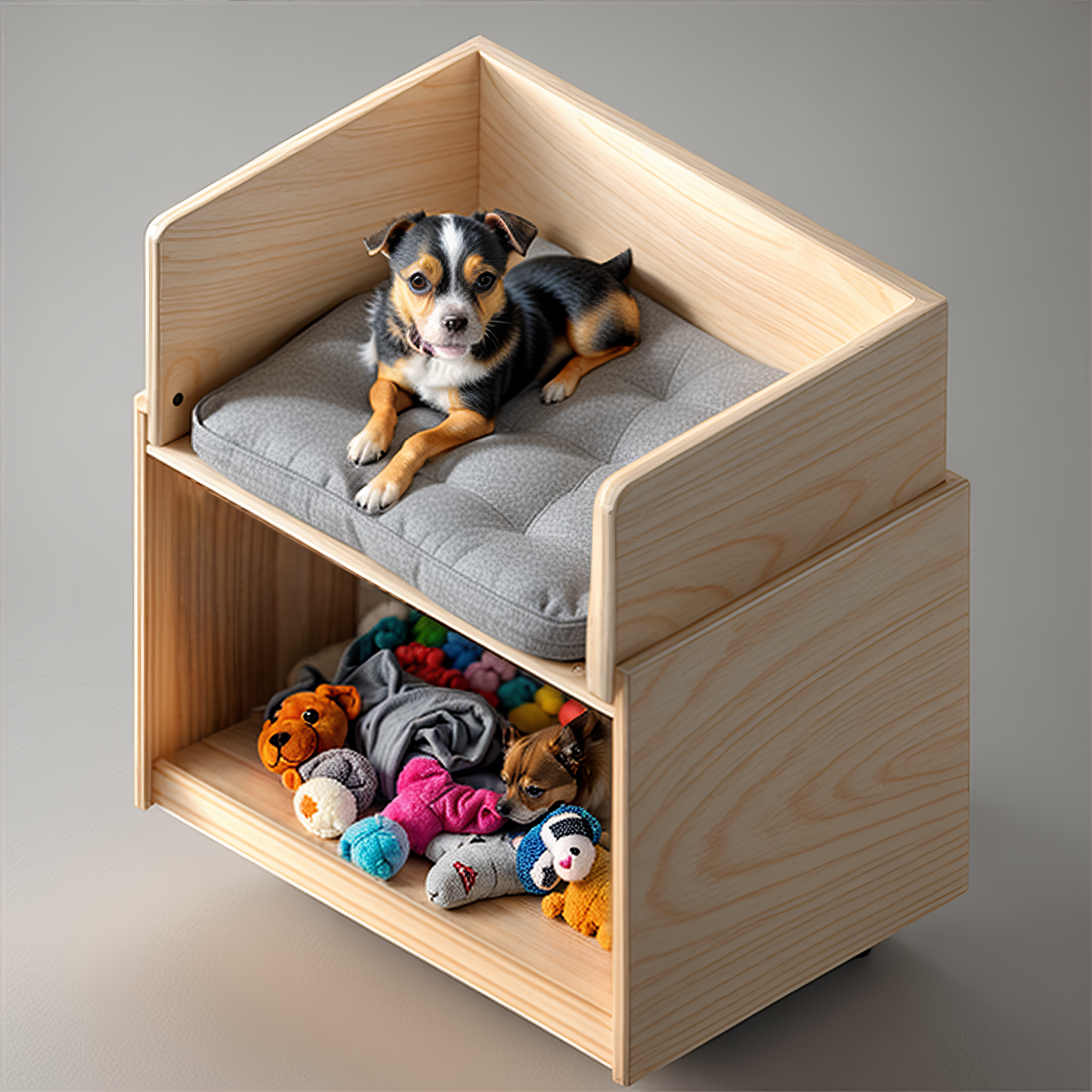 多機能ヒノキサイドベッド(neTASUKo)