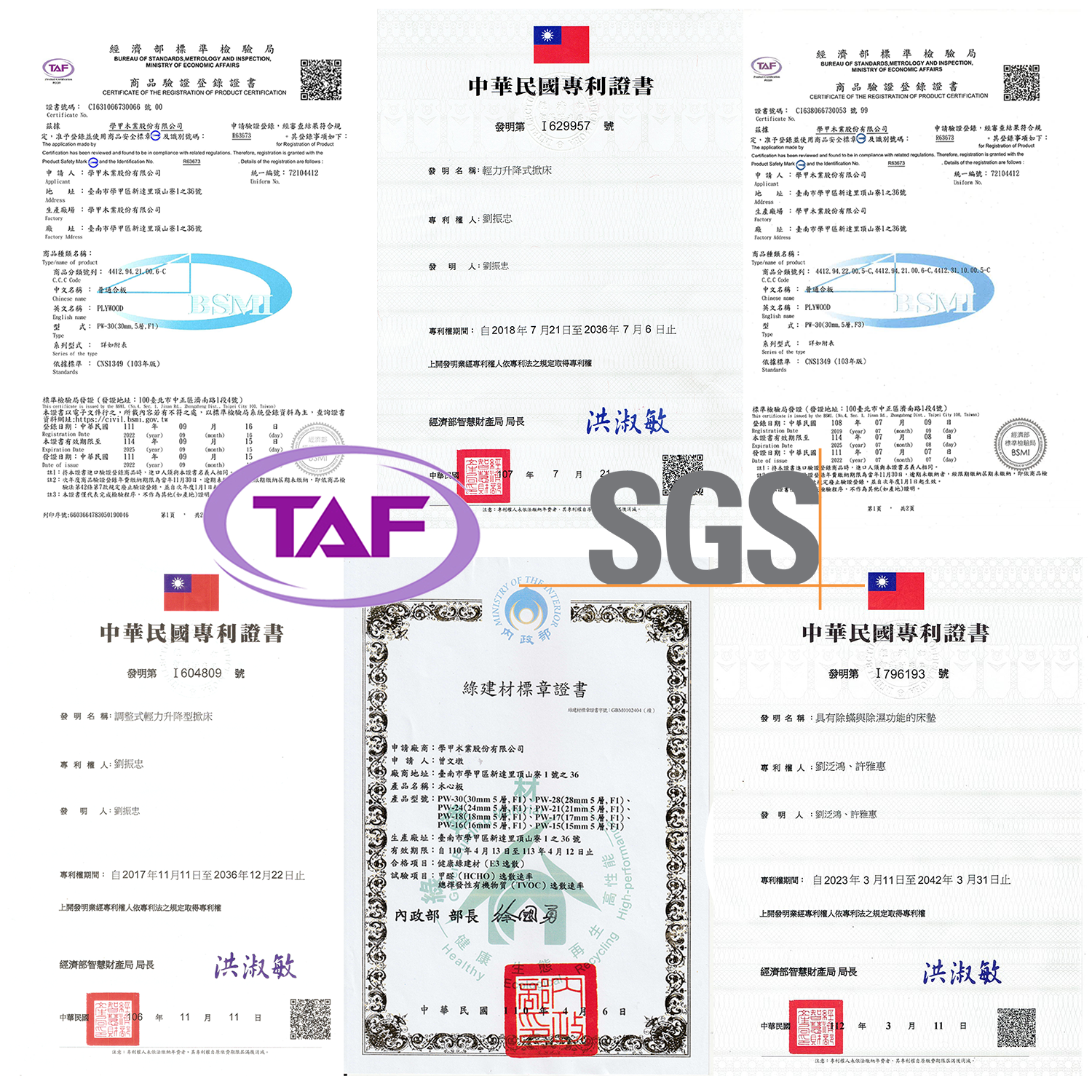 特許構造・機能設計(台湾特許)