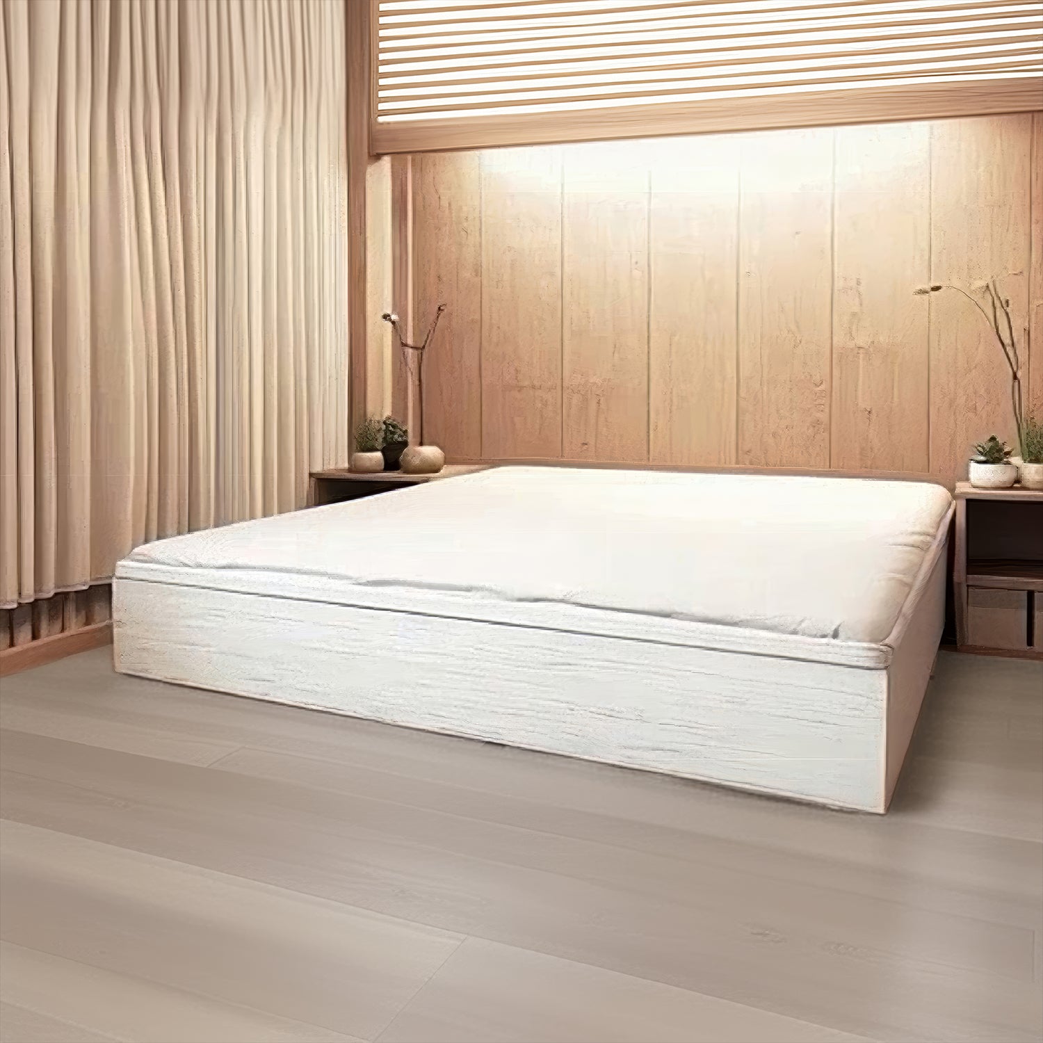 上掀蓋收納床 - Bangshin Bedroom Lab